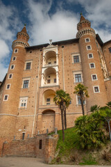 Fototapeta na wymiar Ducal Palace, Urbino Italy