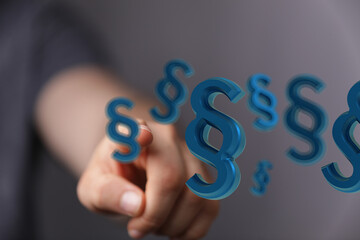 justice Law Lawyer Business Concept 3d
