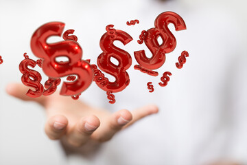 justice Law Lawyer Business Concept 3d