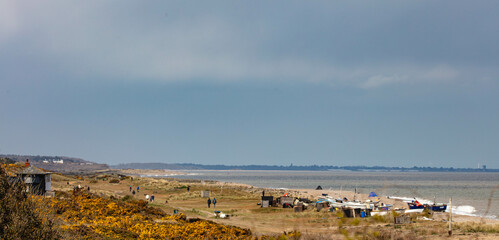 A view of Sizewell Beach