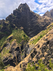 The canyon of Réunion island