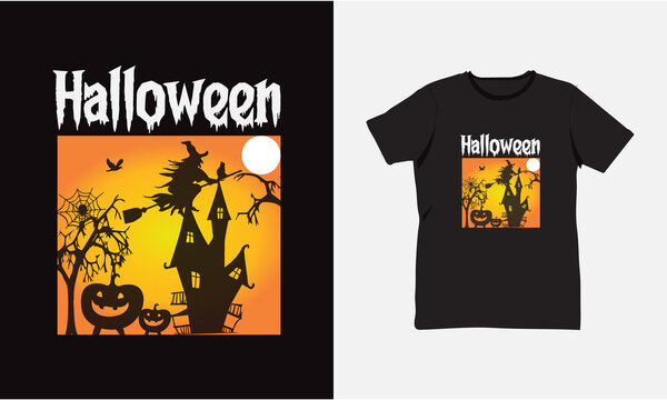 Halloween t-shirt design