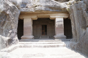 Fototapeta na wymiar インド　世界遺産エローラ石窟群