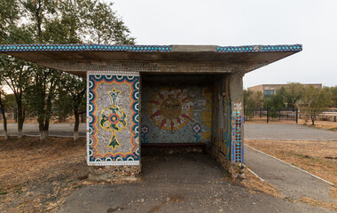 Mosaic building from the USSR