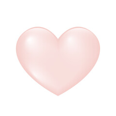 Heart Silhouette Love Symbol Shape Minimalist Icon.