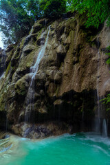 Fototapeta premium Waterfalls 'Pozas Azules de Atzala' in Taxco, Mexico