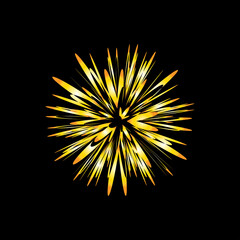Star burst, explosion, Fiery sparks, Firework effect, sun blast vector design