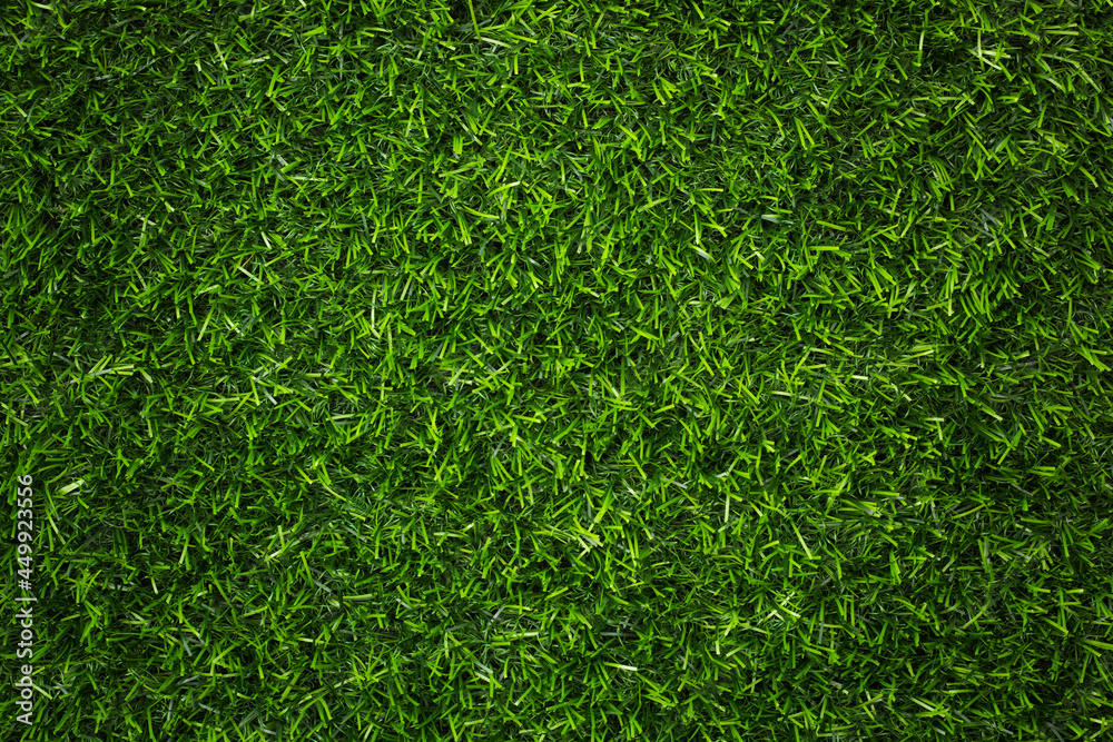 Canvas Prints top view artificial green grass texture for background