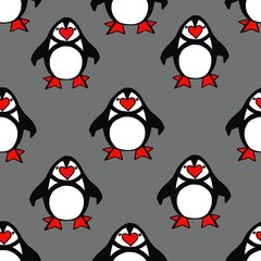 christmas penguin set
