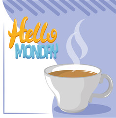 hello monday hot coffee