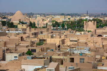 Old town Meybod and its traditional houses in Iran