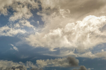 Fototapeta na wymiar Ciel et nuages