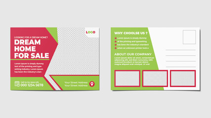 Real Estate Postcard Design Templates