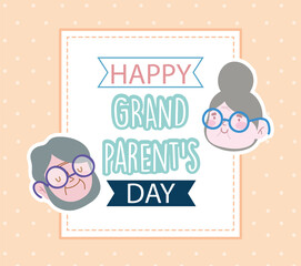 happy grandparents day poster