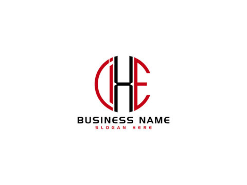 Letter IXE Logo Iocn Vector Image For Business