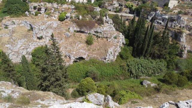 Gravina in Puglia on a sunny summer day, province of Bari, Apulia, southern Italy.