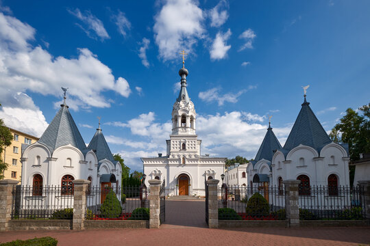 Old orthodox St. George Church in Bobruysk, Mogilev region, Belarus.