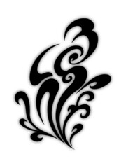 煙 アール・ヌーヴォー イラスト アイコン