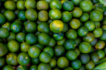 Calamansi Green Limes at the asian street market