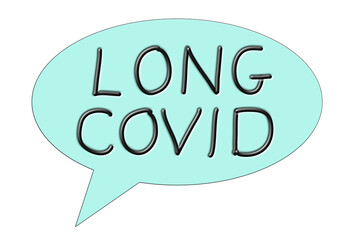 Long Covid, speech bubble