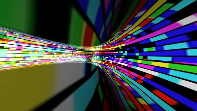 Driving through the bit stream digital pixel tunnel