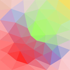 Dynamic abstract triangle vector, for cover design and background illustration