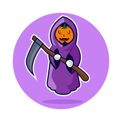 conceptual design halloween ilustration vector.