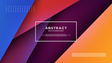 Abstract modern papercut background dimension layers. with blank space design. Modern futuristic background . Vector design for presentation, banner, cover, web, flyer, card, poster, wallpaper and etc