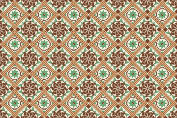 Seamless geometric patterns for background, carpet, wallpaper, clothing, wrapping, batik, fabric and etc.