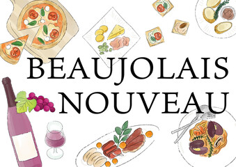 ボージョレヌーヴォー　イタリアンデザイン