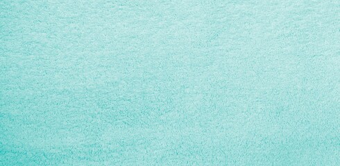 Panorama of Clean blue towel texture and seamless background