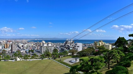 展望台から見おろす函館市街の情景＠北海道