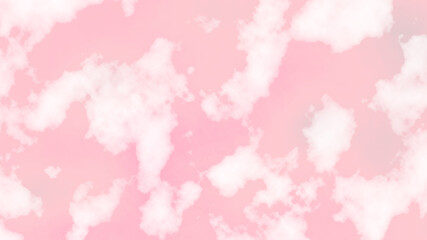 Fototapeta na wymiar abstract pink aesthetic cloud background 