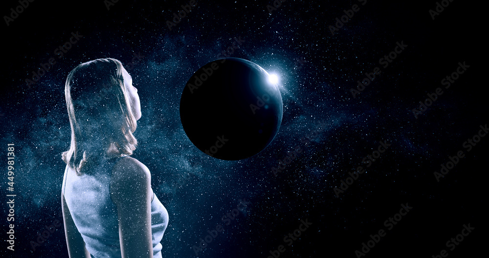 Canvas Prints the universe within . mixed media