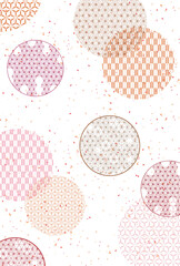 秋　和柄　文様　背景
