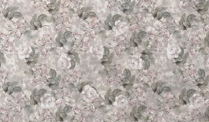 grunge floral texture background 