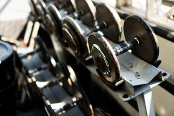 Fototapeta premium Fitness equipment