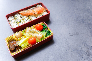 手作りのお弁当