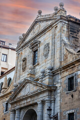 Ancient temple in (Casco Viejo) Bilbao