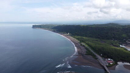 landscape, view, fly, nature, wild, city, coast