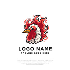rooster logo design