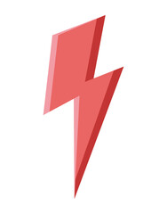 pink thunder design