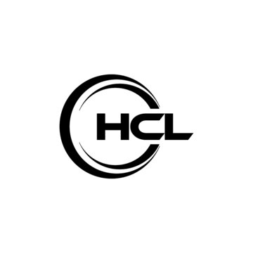 HCL letter logo design with white background in illustrator, vector logo  modern alphabet font overlap style. calligraphy designs for logo, Poster,  Invitation, etc. Stock Vector | Adobe Stock