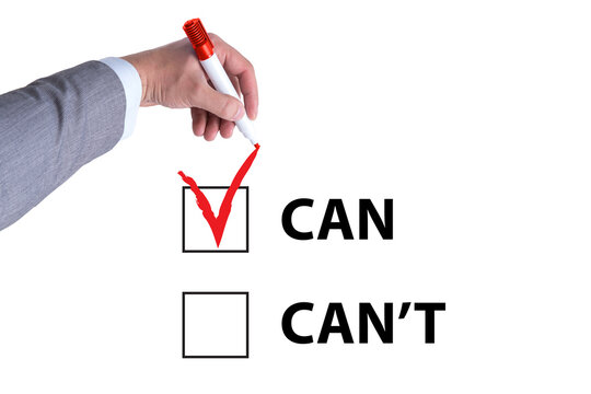 Concept of can and cant