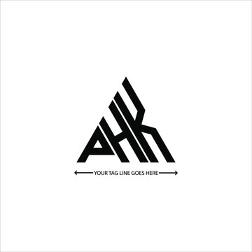 PHK letter logo creative design. PHK unique design
