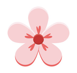 pink flower design