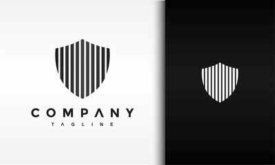 shield line parallel logo