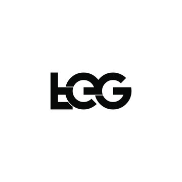 teg initial letter monogram logo design