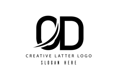 OD creative latter logo