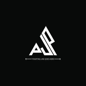 PJP letter logo creative design. PJP unique design